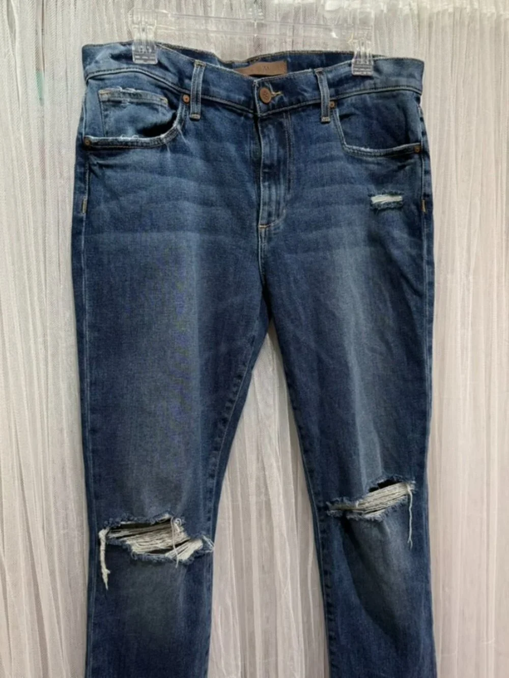 Joe’s Jeans Owen Slim Fit Distressed Men’s Blue Denim Jeans Size 33
